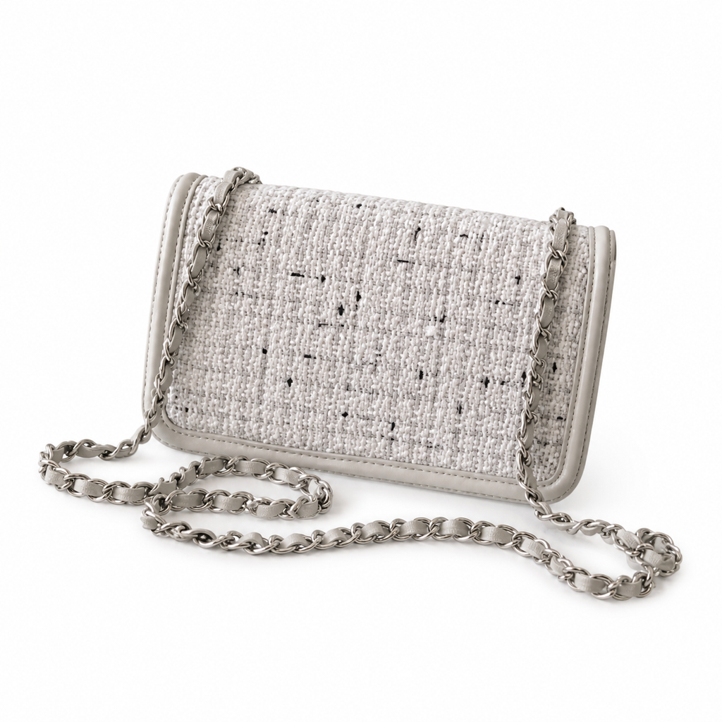 Chanel Quilted Leather Iconic Chain Flap Crossbody