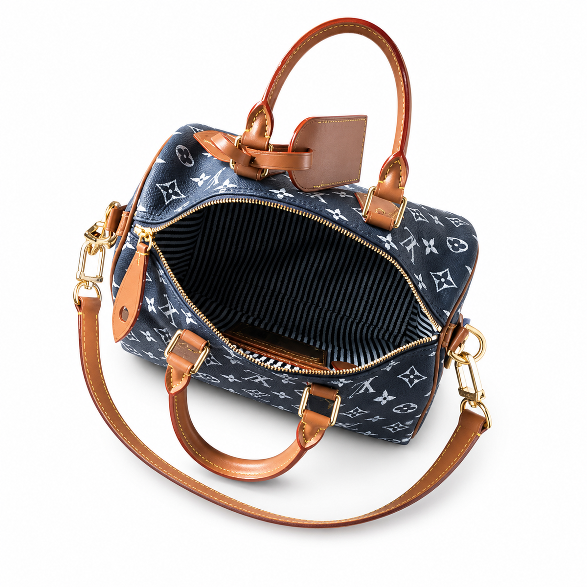 LV Style Vertical Structured Tote Bag | 21×17×30cm | Luxury Designer Inspired Gift Handbag