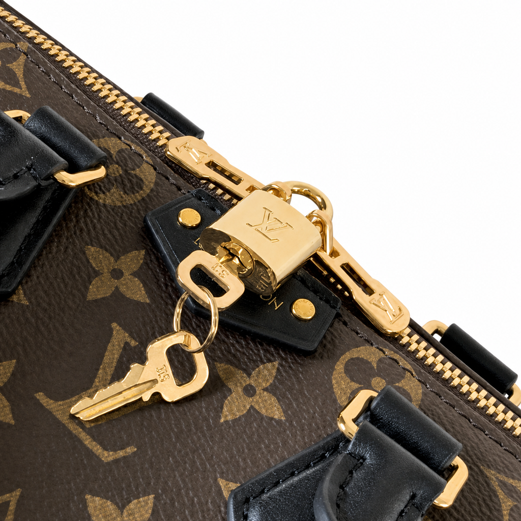 Louis Vuitton Classic Tall Structured Handbag 20×15×27cm
