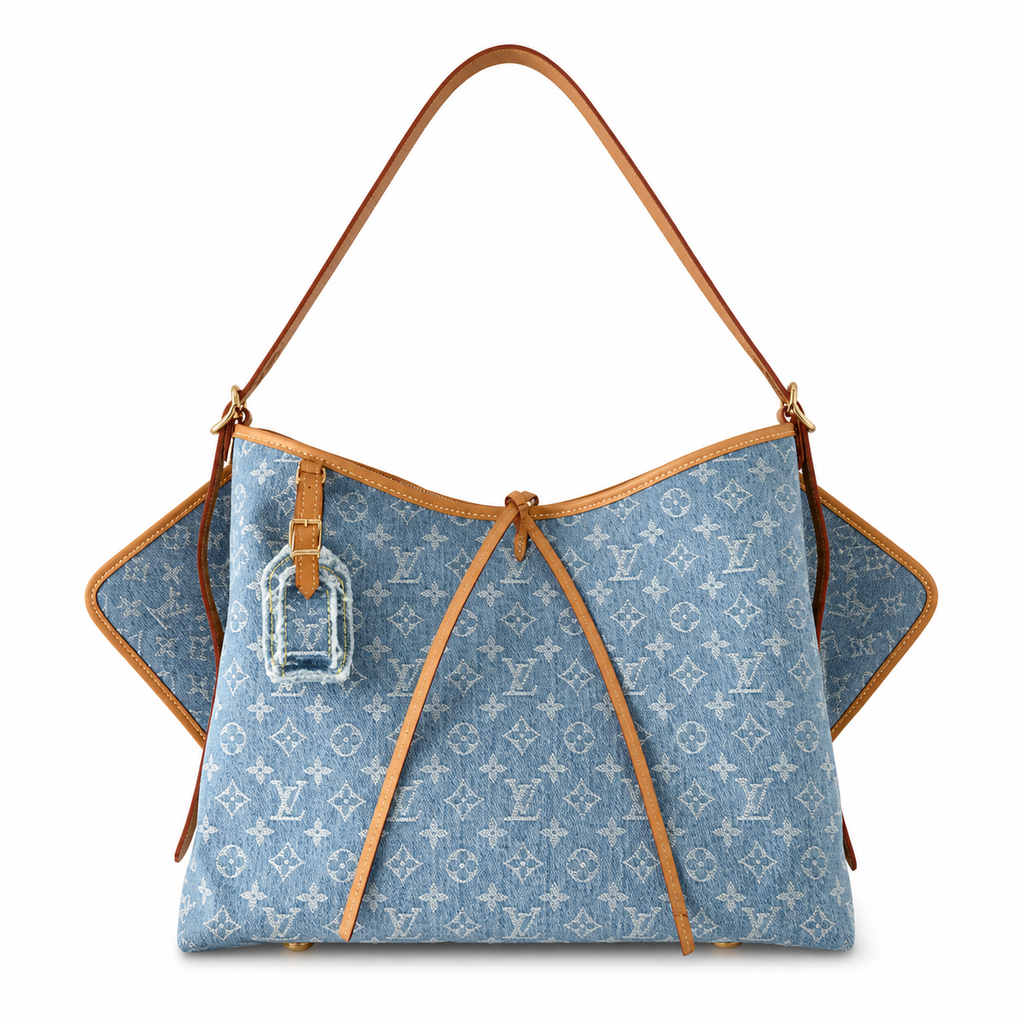 Louis Vuitton Classic Structured Square Shoulder Bag 29×24×12cm