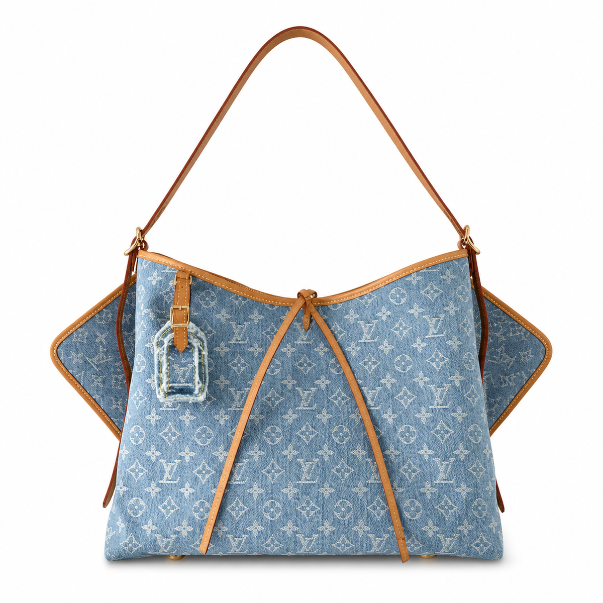 Louis Vuitton Classic Structured Square Shoulder Bag 29×24×12cm