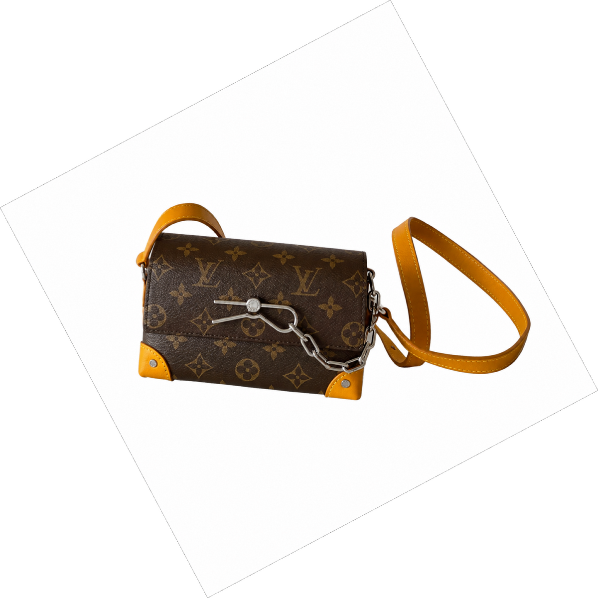 Louis Vuitton LV Monogram Mini Chain Crossbody Bag | 18×11×6.5cm Luxury Handbag