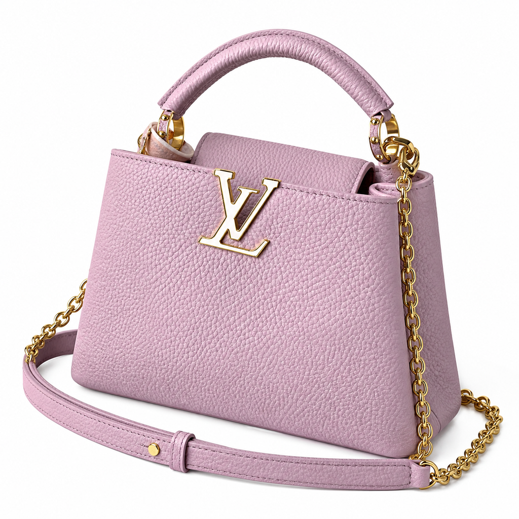 LV Style Structured Crossbody Bag | 22×12×8cm | Luxury Designer Inspired Day Bag