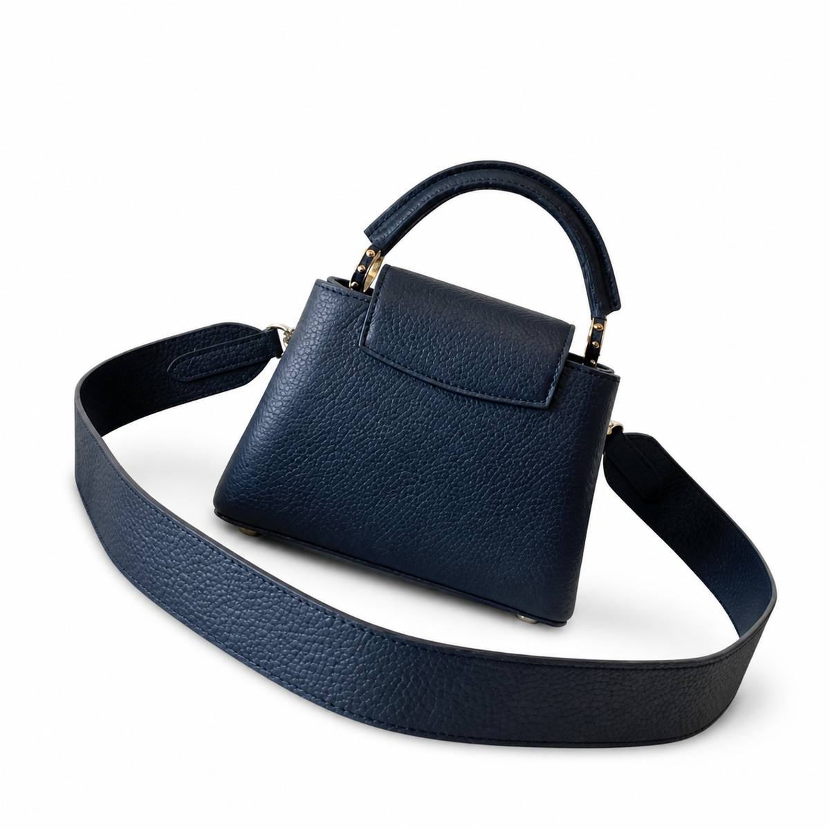 LV Style Premium Camera Crossbody Bag | 21×14×8cm | Luxury Designer Inspired Signature Mini Shoulder Bag