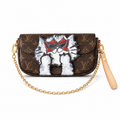 LV Style Mini Phone Crossbody Bag | 12×4.3×23.5cm | Luxury Designer Inspired Chain Shoulder Bag