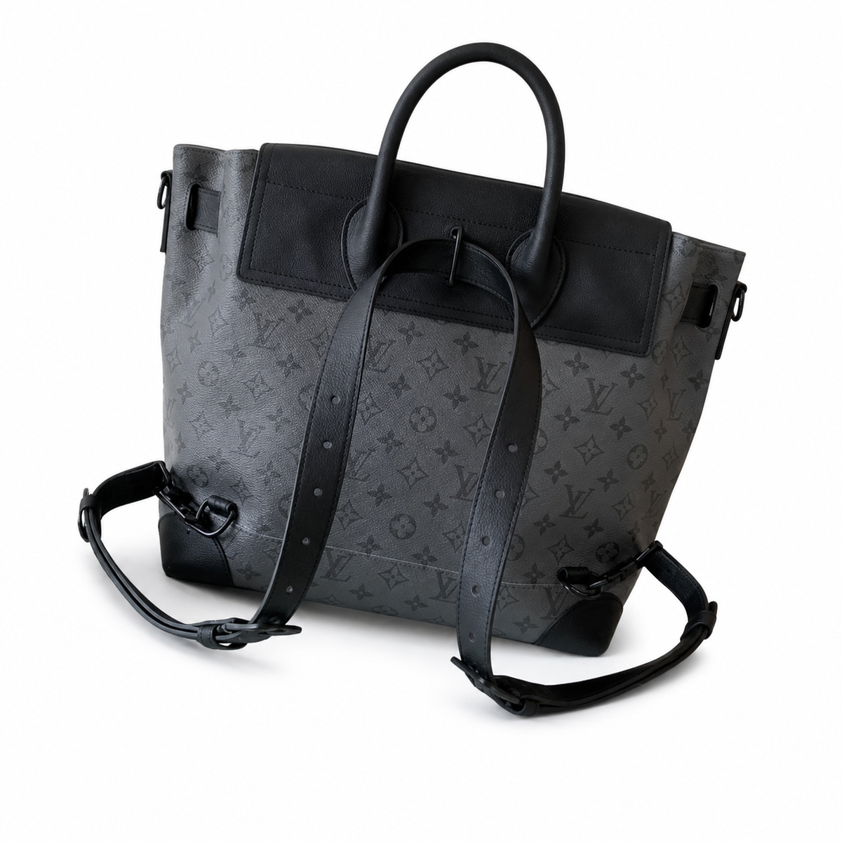 Louis Vuitton Classic Square Monogram Backpack 32x33x14cm