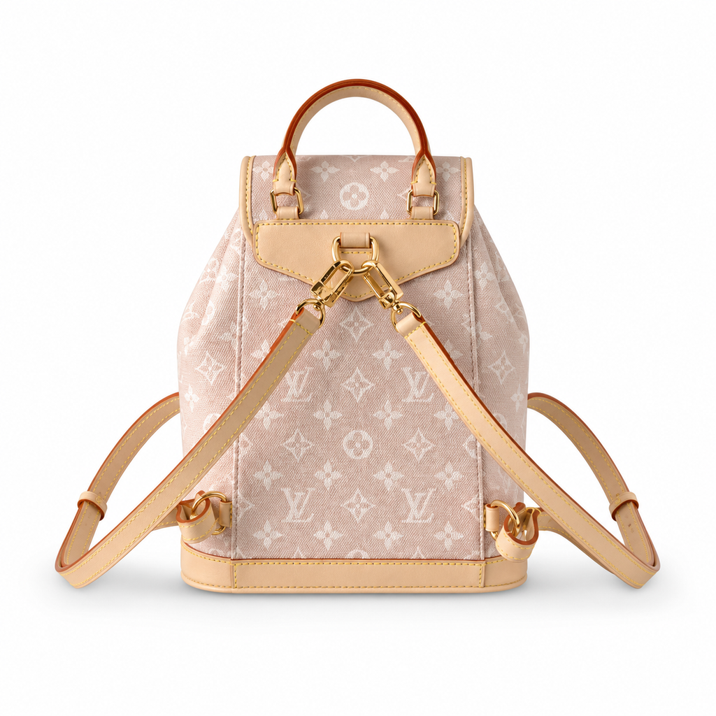LV Style Luxury Backpack | 30×18×28cm | Designer Inspired Structured Leather Travel Bag