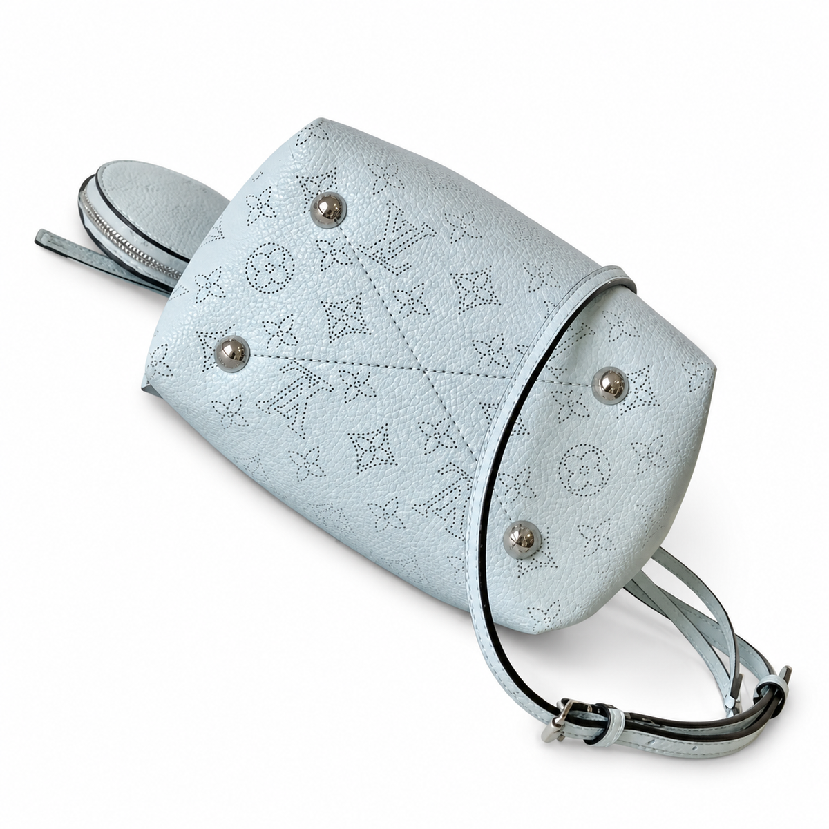 LV Style Deep Square Crossbody Bag | 19×22×14cm | Luxury Designer Inspired Structured Zip Shoulder Bag
