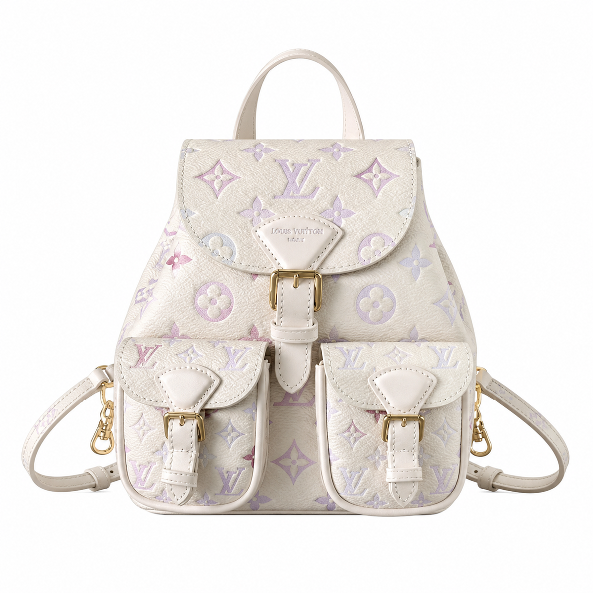 LV Style Mini Luxury Backpack | 22×14×20cm | Designer Inspired Structured Leather Bag