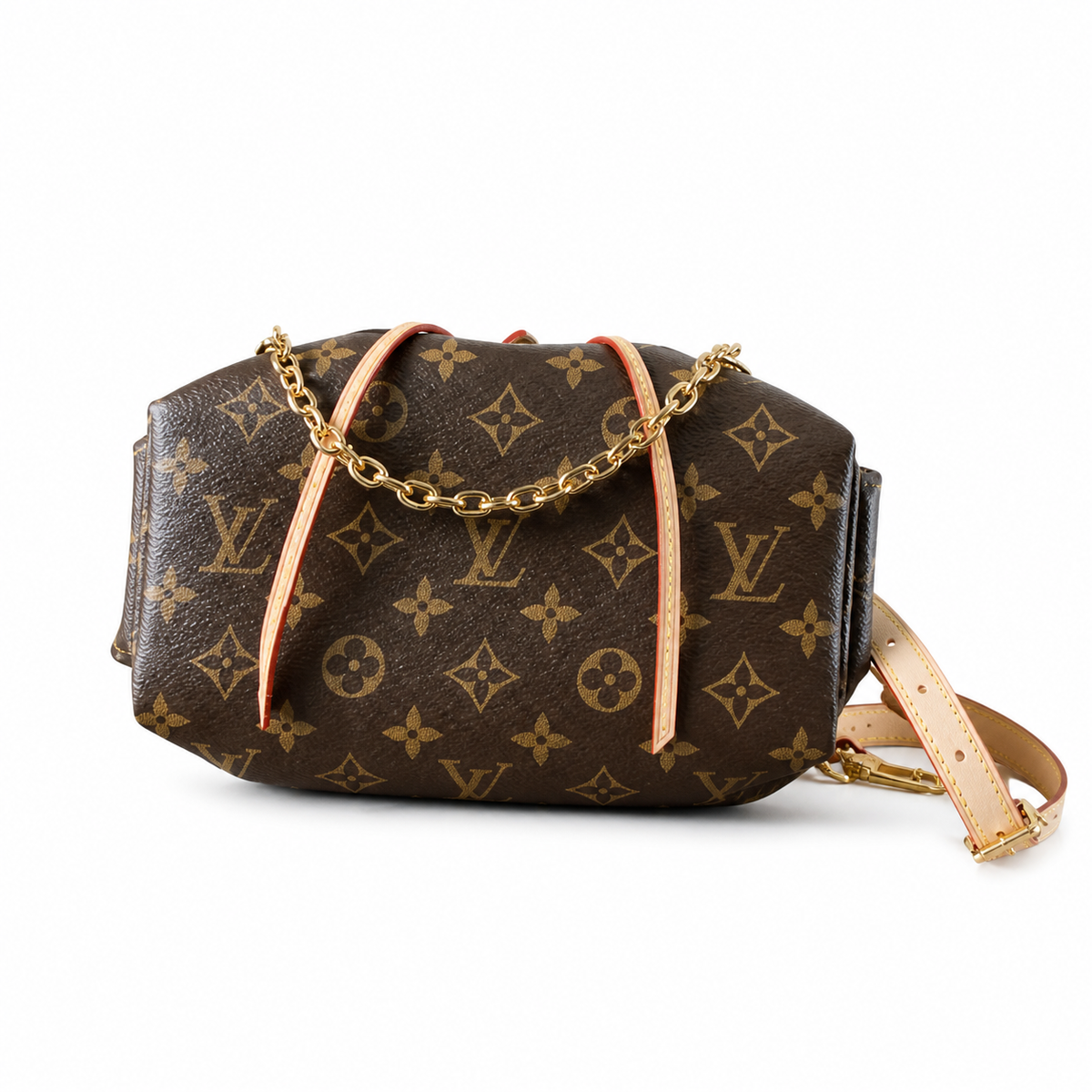 Louis Vuitton Classic Tall Bucket Crossbody Bag 17×12×27cm