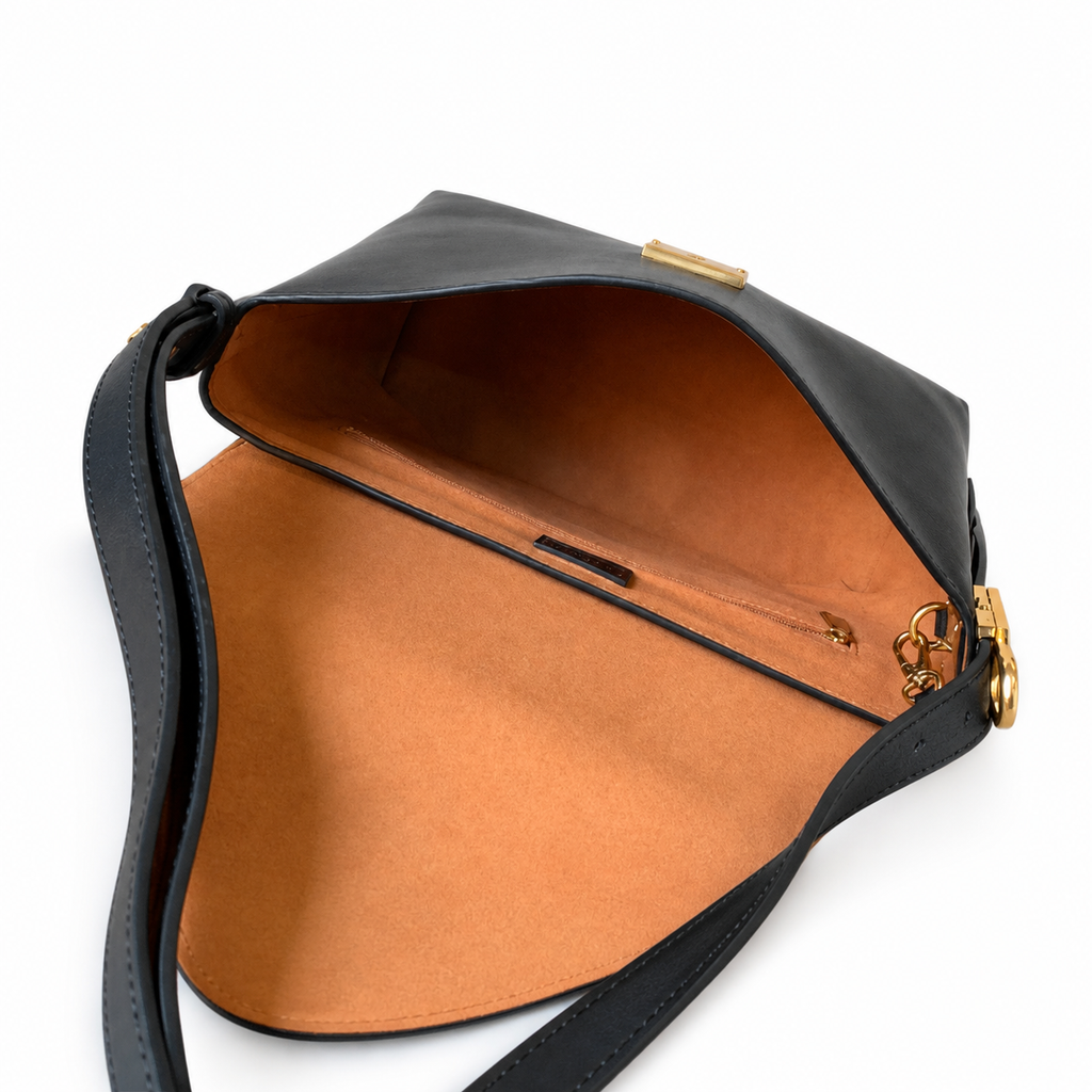 Louis Vuitton LV Monogram Lock Flap Shoulder Bag | 30×18×12cm Luxury Handbag