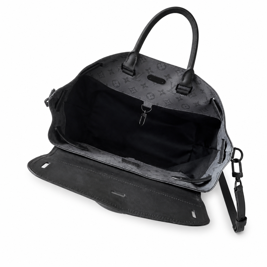 Louis Vuitton Classic Square Monogram Backpack 32x33x14cm