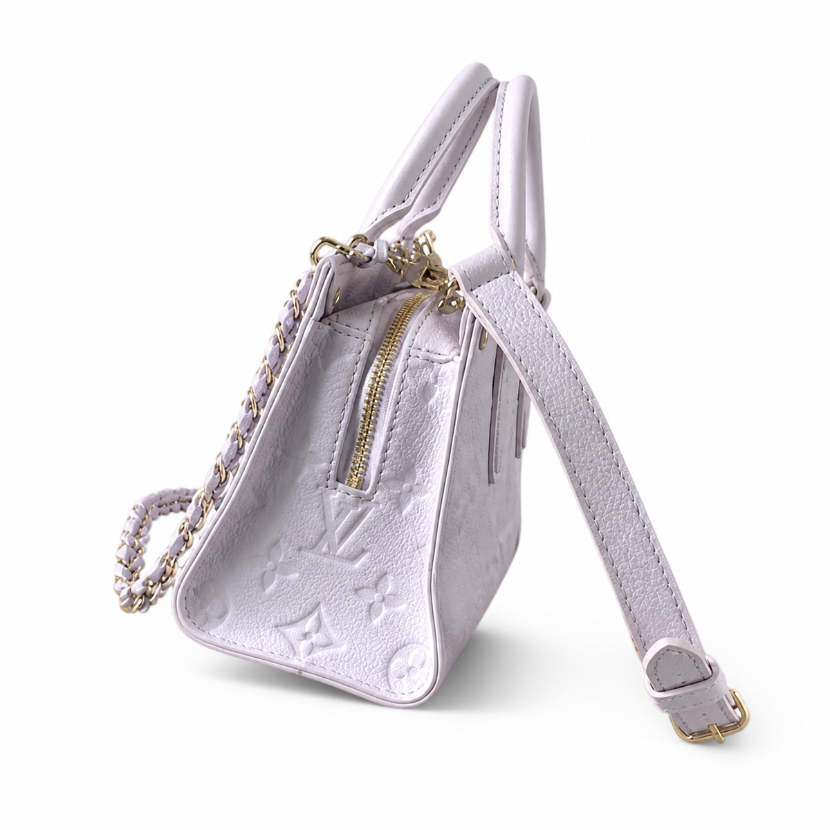 LV Style Crescent Crossbody Bag | 25×13×10cm | Luxury Designer Inspired Curved Flap Shoulder Bag