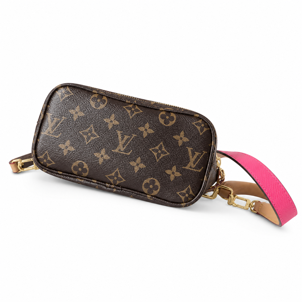 Louis Vuitton Classic Baguette Barrel Crossbody Bag 16.5x11x26.5cm