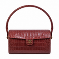 Chanel CC Quilted Top Handle Bag | Detachable Chain & Gold — 23cm