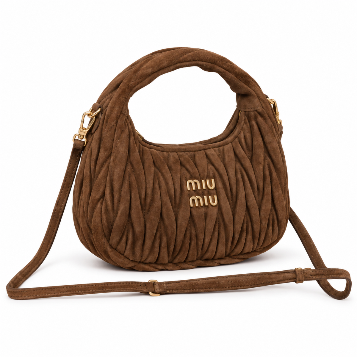 Miu Miu Leather Crossbody Bag 23 cm