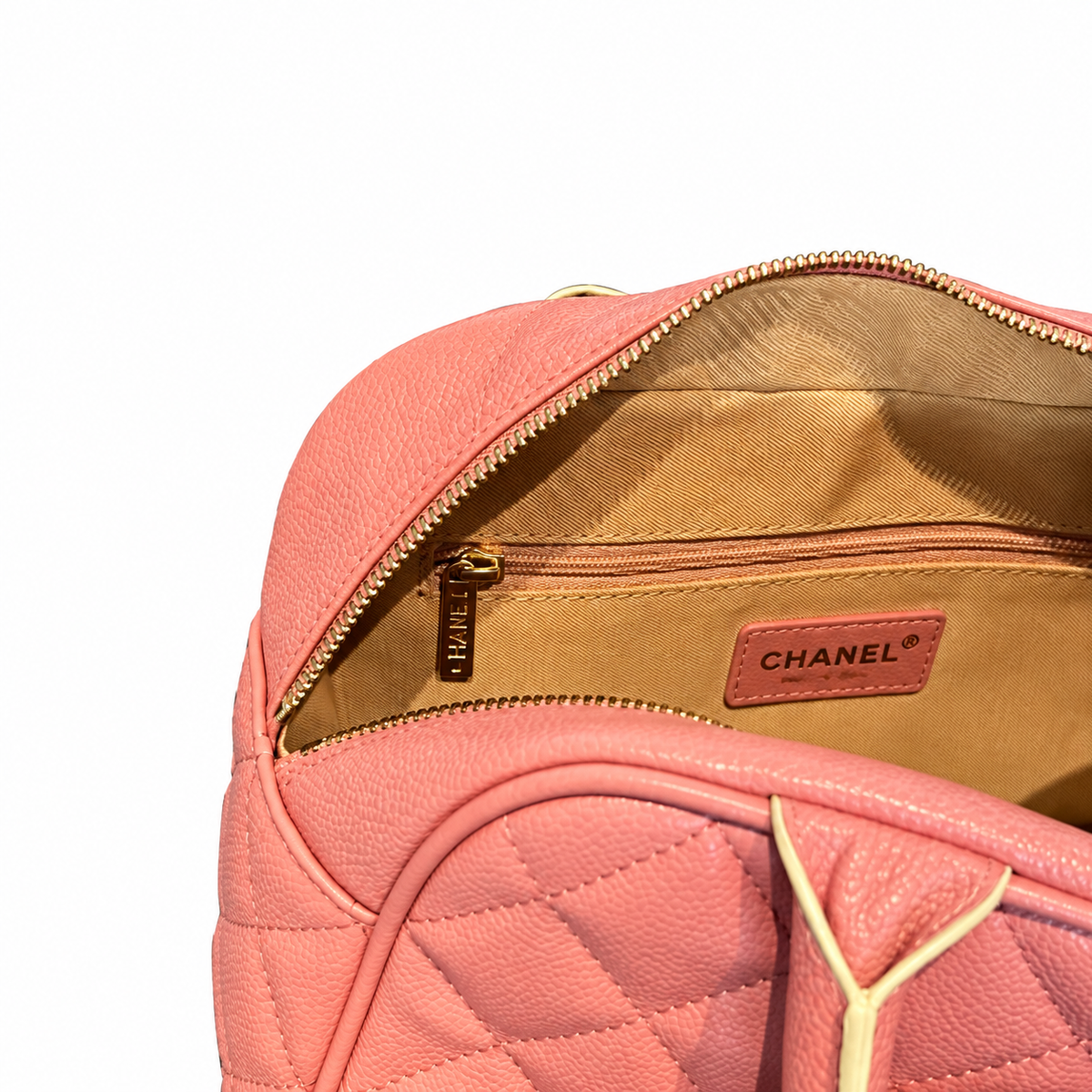 Chanel Top Handle Quilted Handbag 29cm