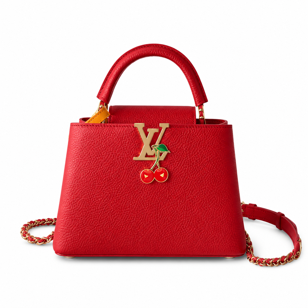 Louis Vuitton LV Monogram Premium Leather Crossbody Bag | 27×17.6×9cm Luxury Handbag