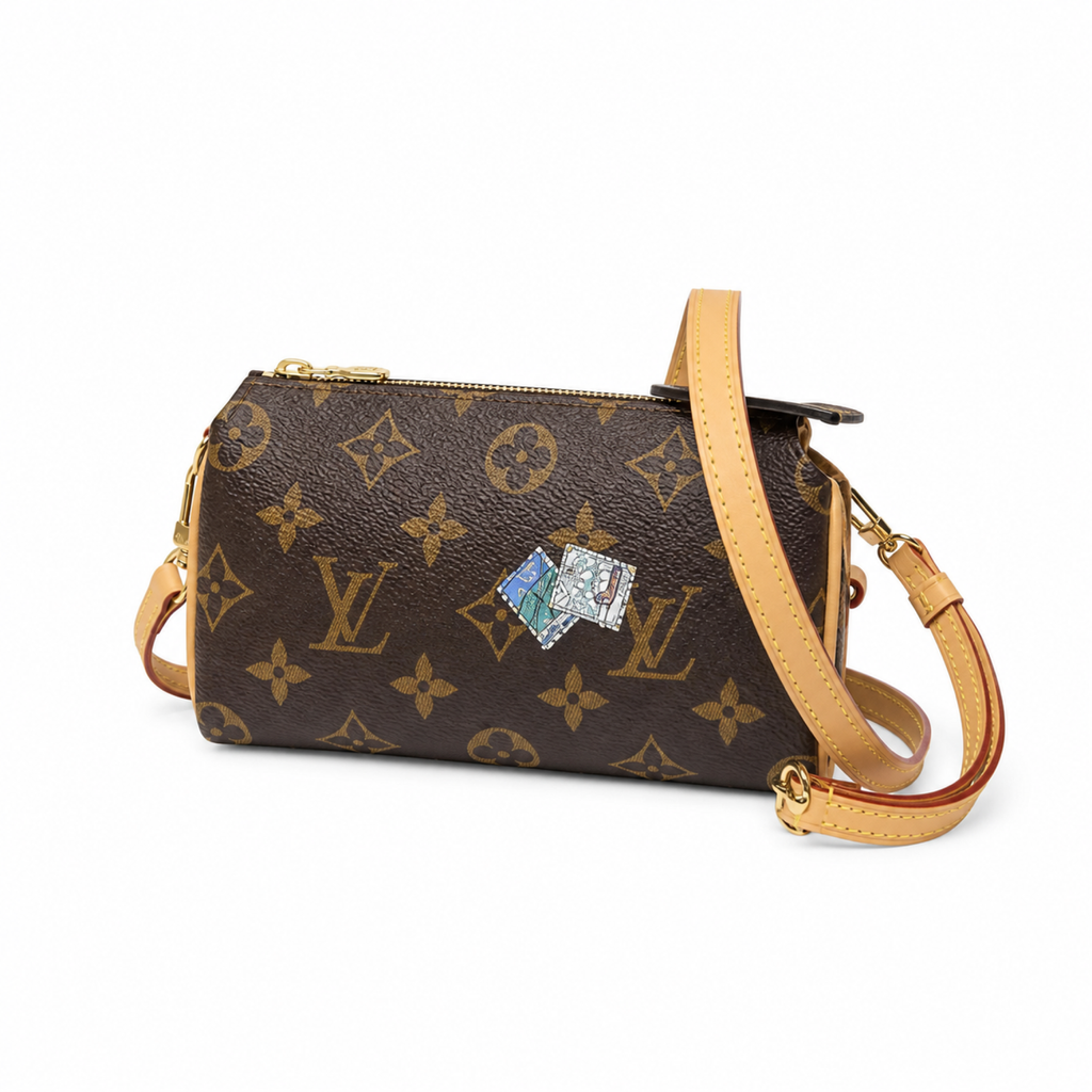 LV Style Nano Mini Crossbody Bag | 10×7.5×16cm | Luxury Designer Inspired Micro Shoulder Bag