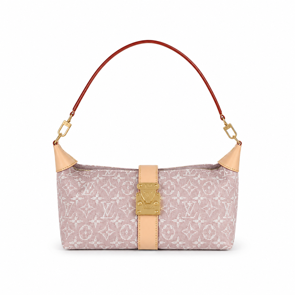 Louis Vuitton Classic Compact Top-Handle Handbag 22x14.5x8cm