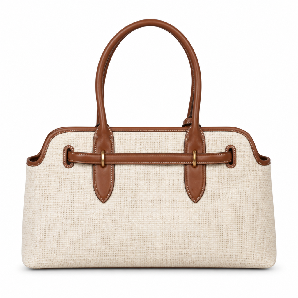 Miu Miu Leather Top Handle Bag 44 cm