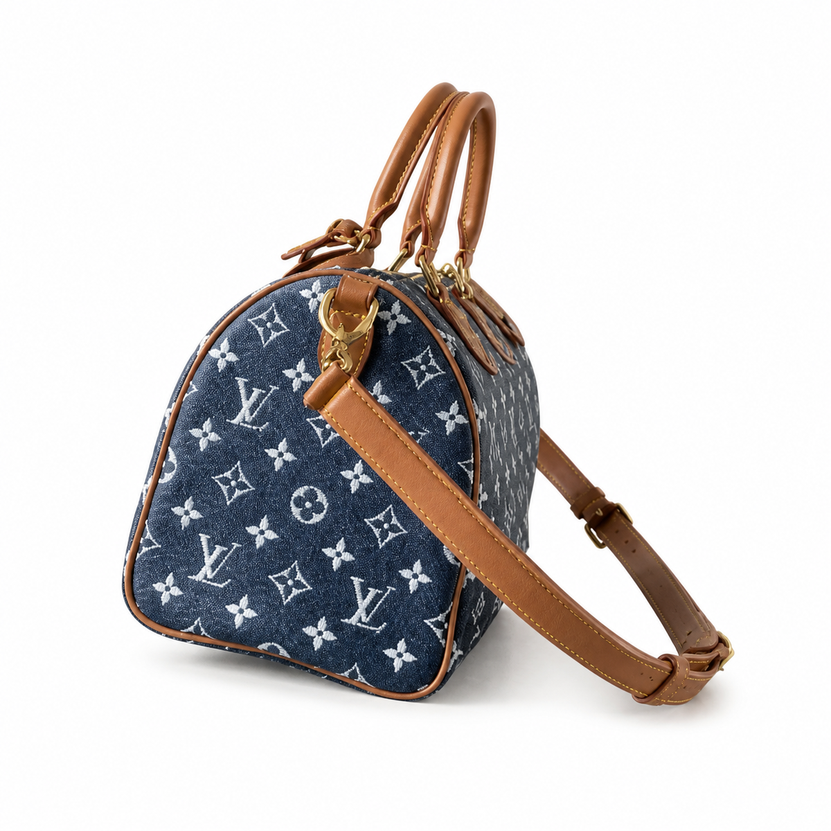 LV Style Vertical Structured Tote Bag | 21×17×30cm | Luxury Designer Inspired Gift Handbag