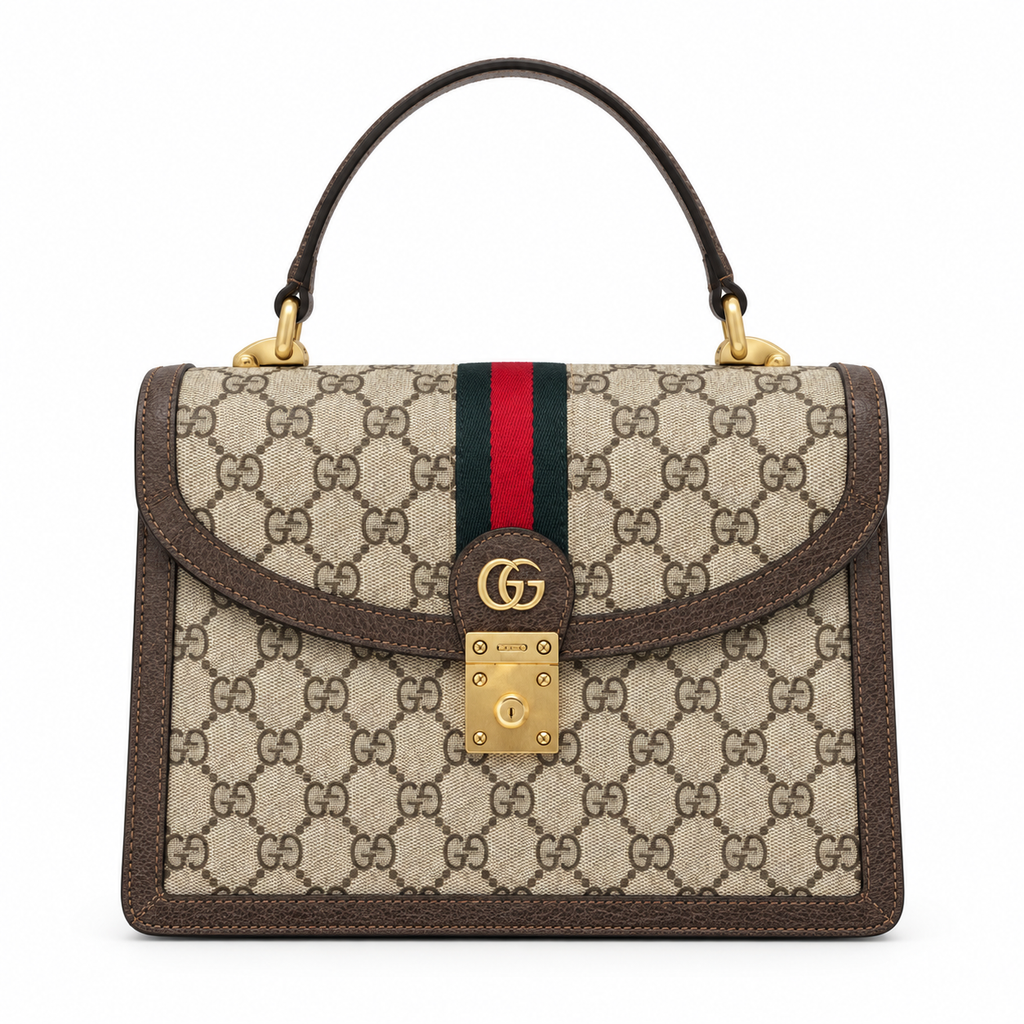 Gucci Ophidia Small GG Supreme Top Handle Bag