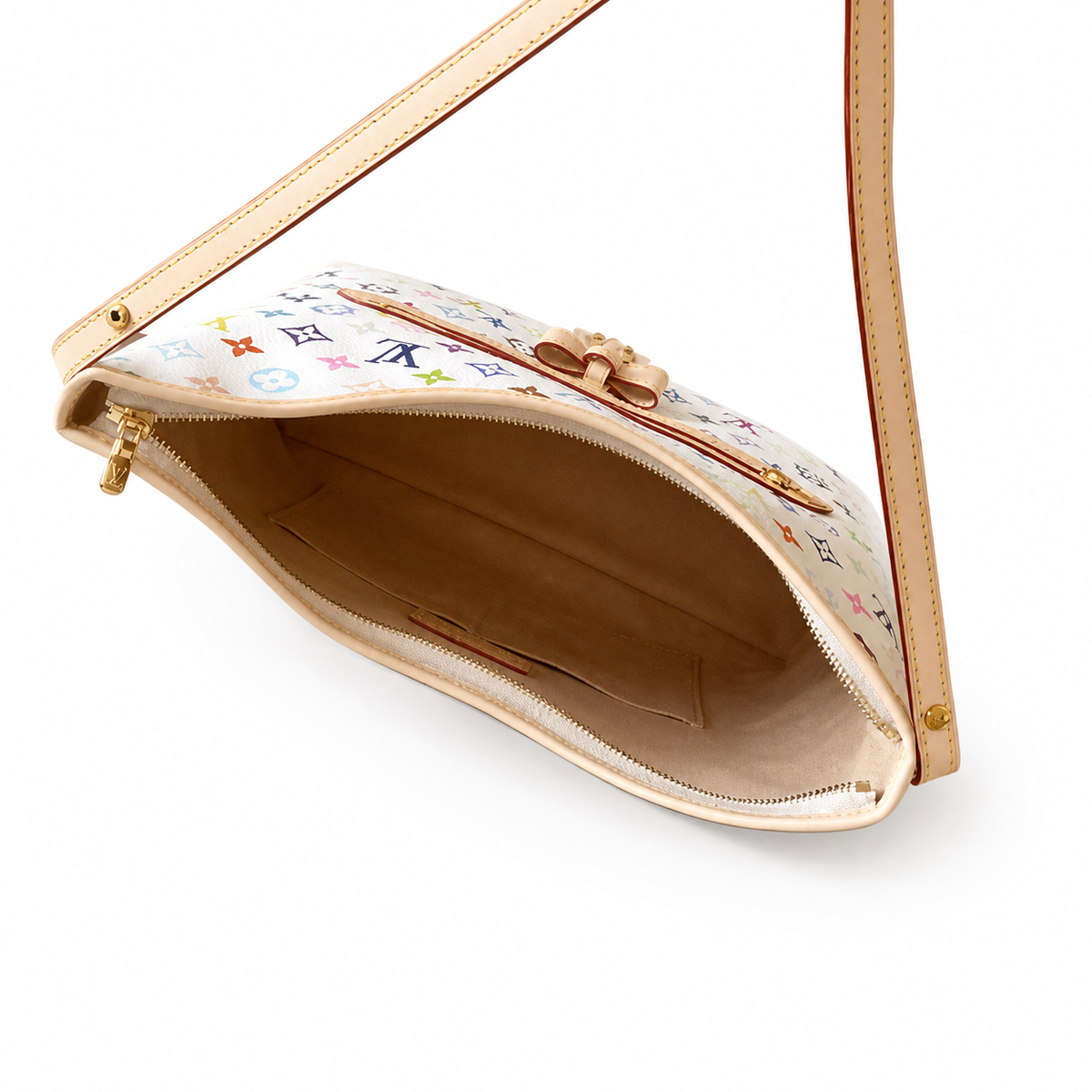 Louis Vuitton Classic Wide Shoulder Bag 34.5×26×13cm
