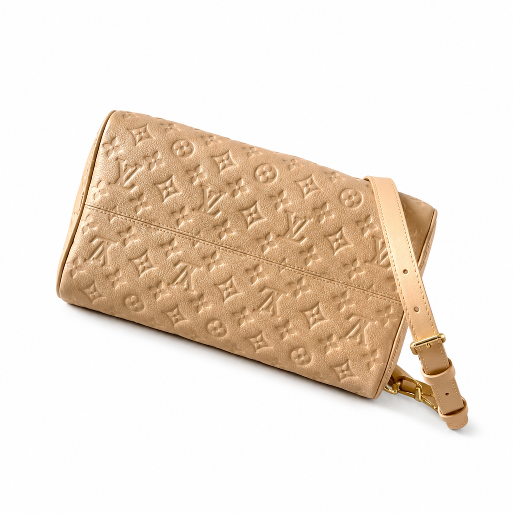Louis Vuitton Classic Tall Column Tote Bag 17x30x21cm