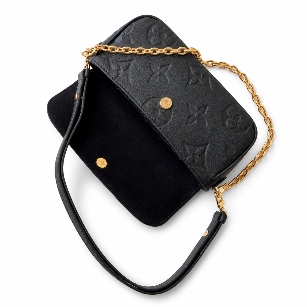 Louis Vuitton Classic Ultra-Slim Wallet Crossbody Bag 22×10×4.5cm