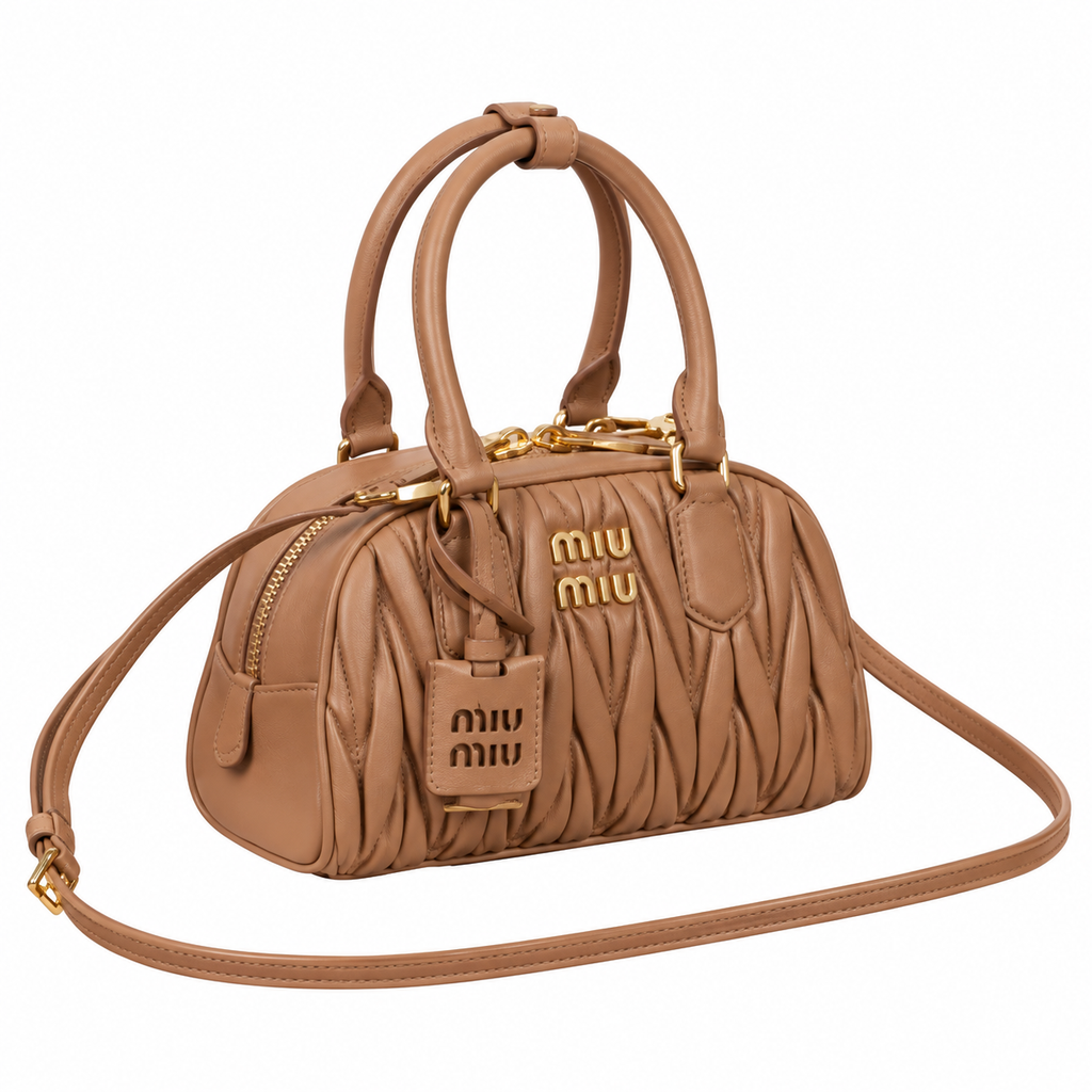 Miu Miu Convertible Leather Bag 22×13×10.5 cm