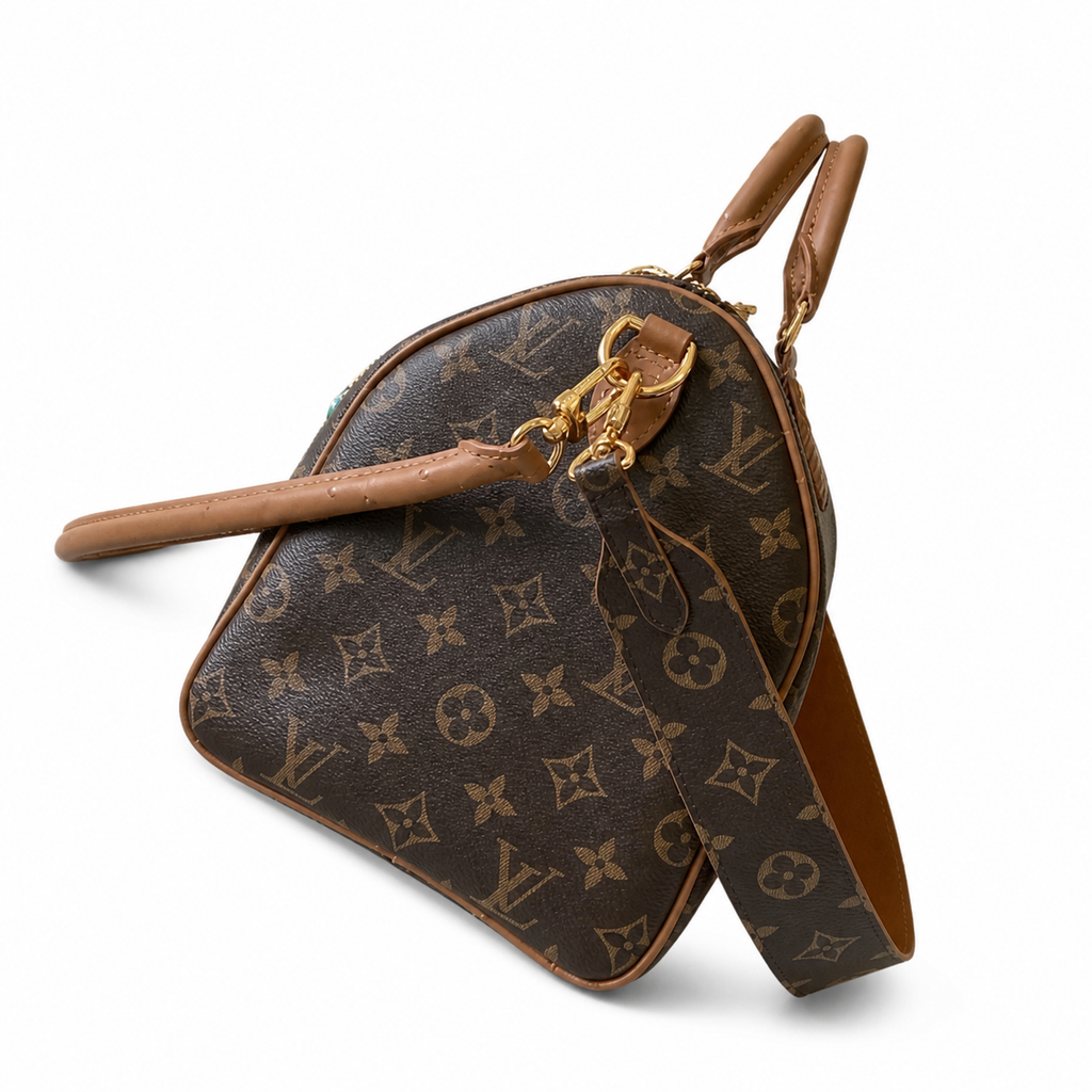 Louis Vuitton Classic Cube-Form Deep Tote Bag 30x21x17cm