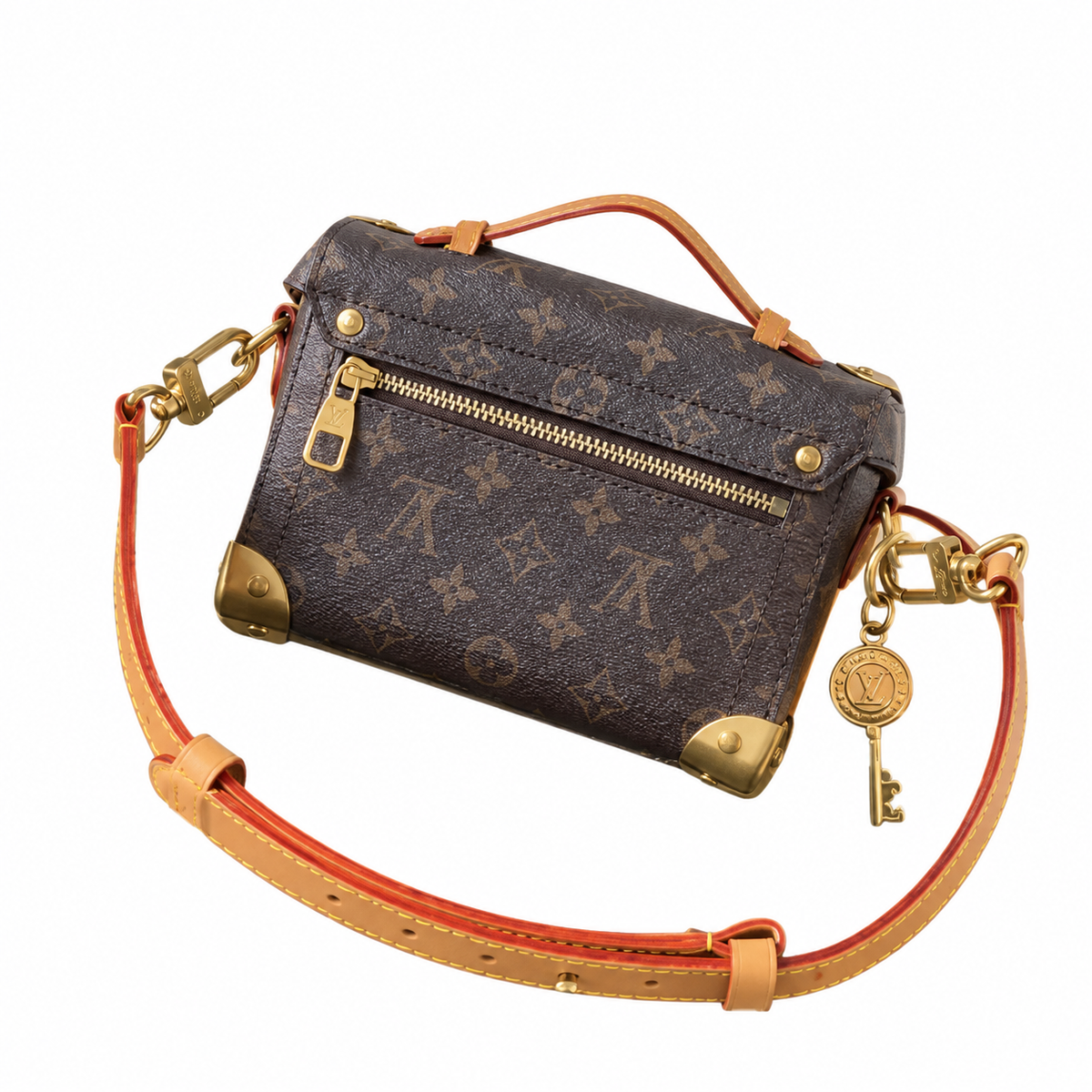 Louis Vuitton Classic Refined Square Crossbody Bag 19x15x7cm