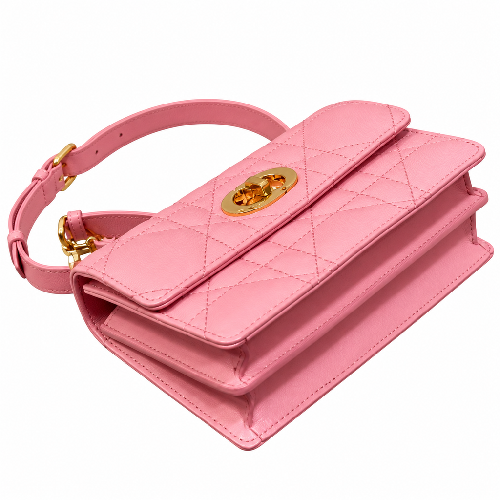 Dior Cannage Quilted Hands Free Crossbody 17.3cm