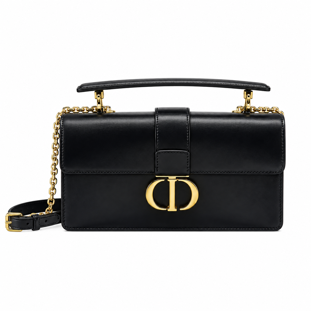 Dior Cannage Quilted Slim Flap Bag 25cm