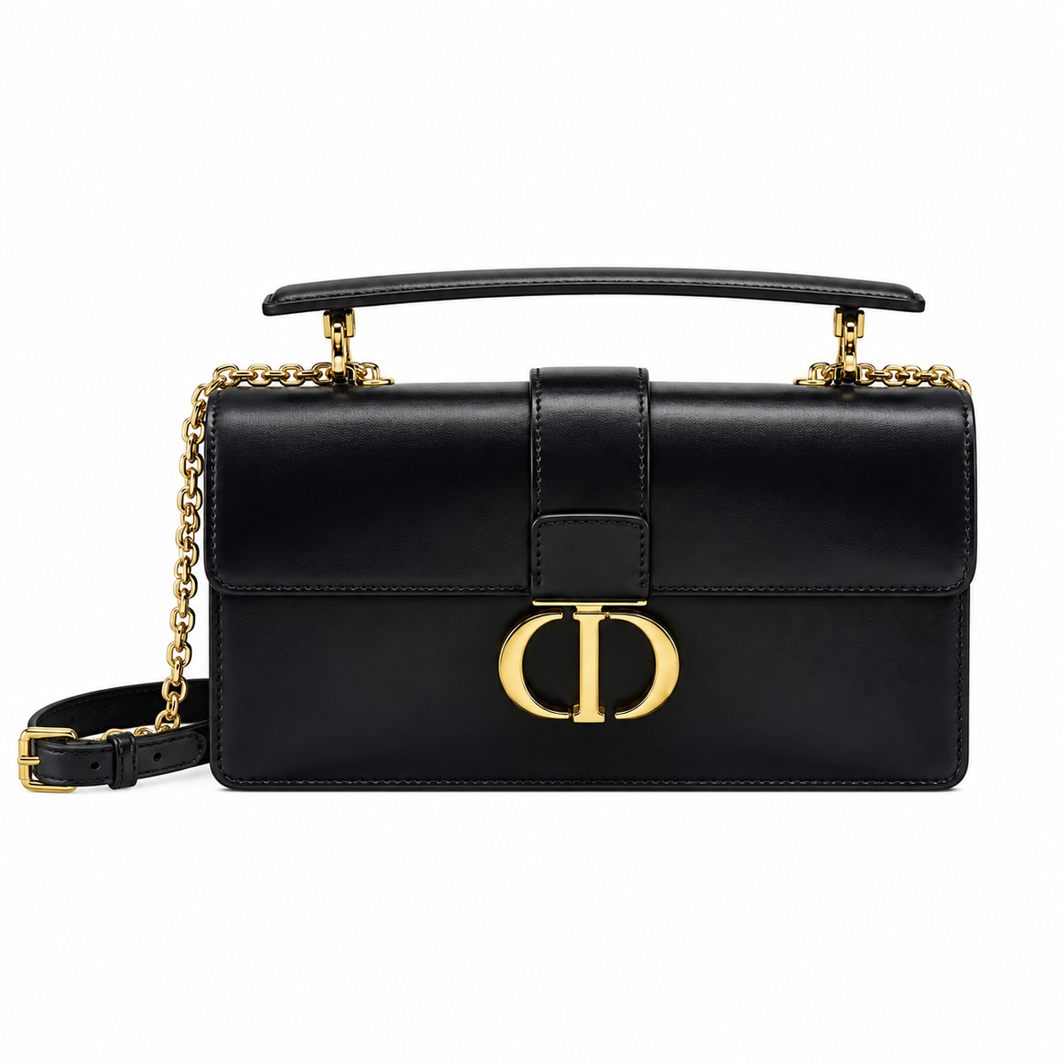 Dior Cannage Quilted Slim Flap Bag 25cm