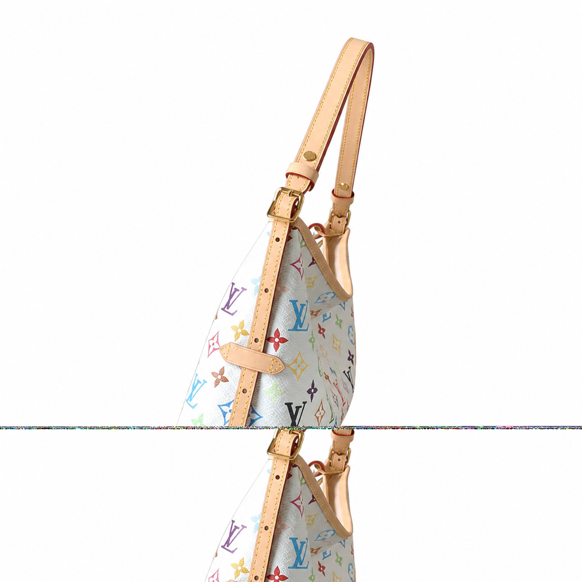Louis Vuitton Classic Wide Structured Shoulder Bag 39×20×13cm