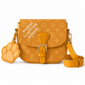 Louis Vuitton LV Monogram Pochette Crossbody Bag | 20×17×7cm Luxury Handbag