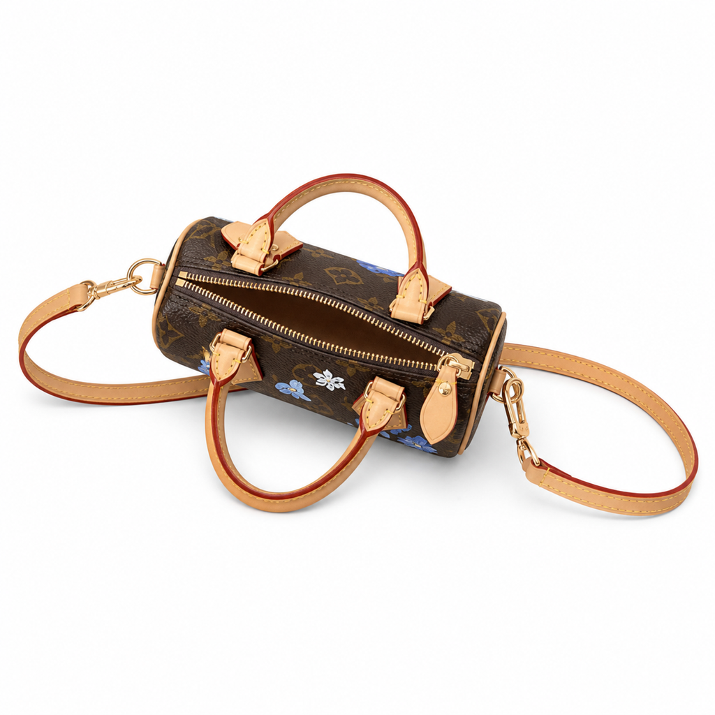 LV Style Nano Mini Crossbody Bag | 10×7.5×16cm | Luxury Designer Inspired Micro Shoulder Bag