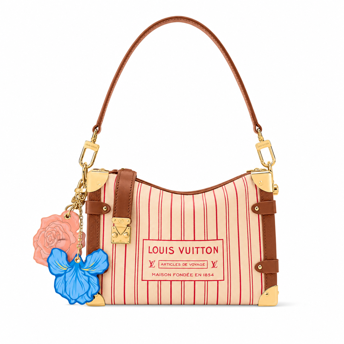 Louis Vuitton Classic Refined Shoulder Bag 23.5×16×8.5cm