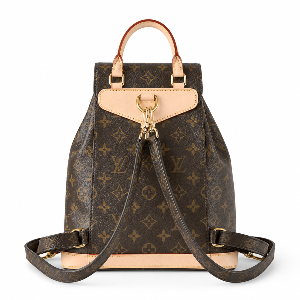 Louis Vuitton Classic Compact City Backpack 28x30x18cm