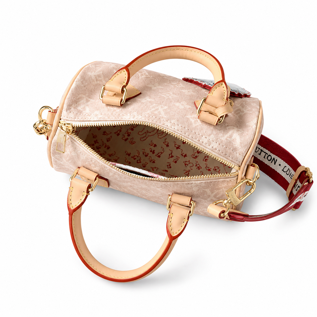 LV Style Mini Saddle Crossbody Bag | 13.5×12×20.5cm | Luxury Designer Inspired Compact Shoulder Bag
