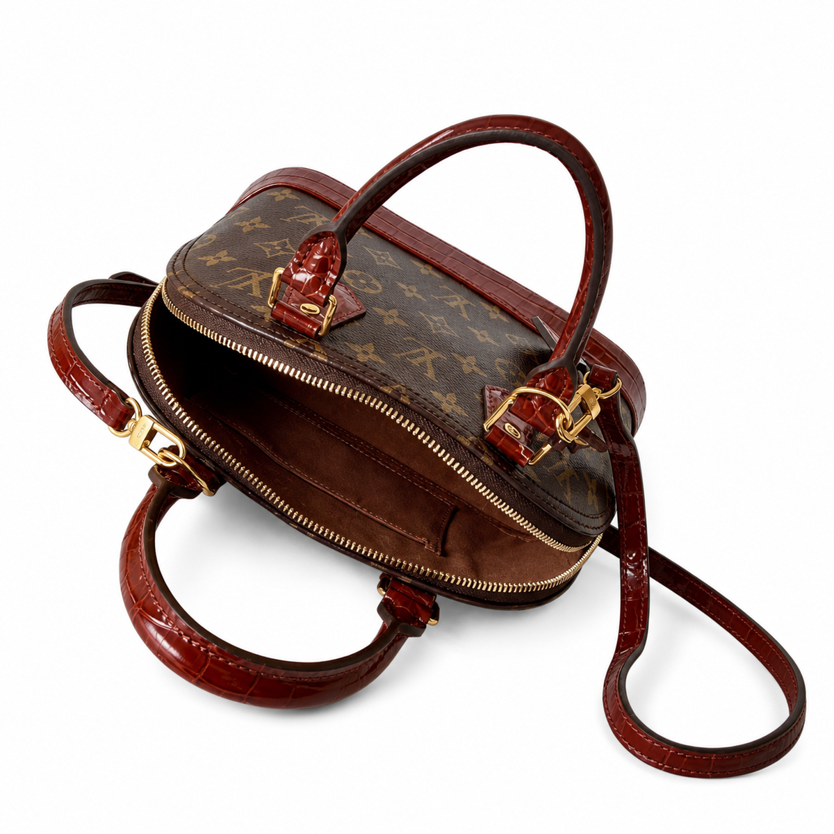 Louis Vuitton Classic Tall Slim Crossbody Bag 17.5×11.5×23.5cm