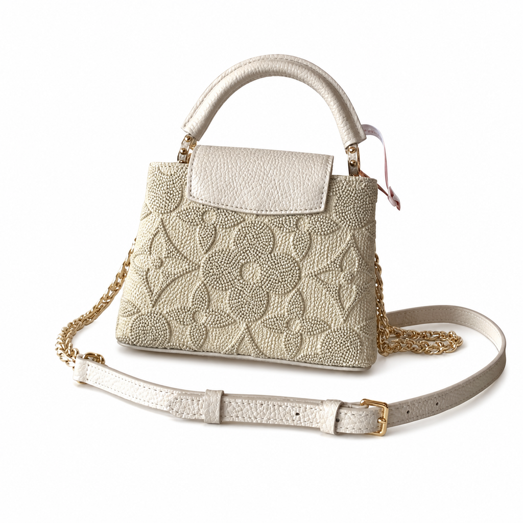 Louis Vuitton Classic Signature Series Prestige Mini Crossbody Bag 21×13.6×8cm