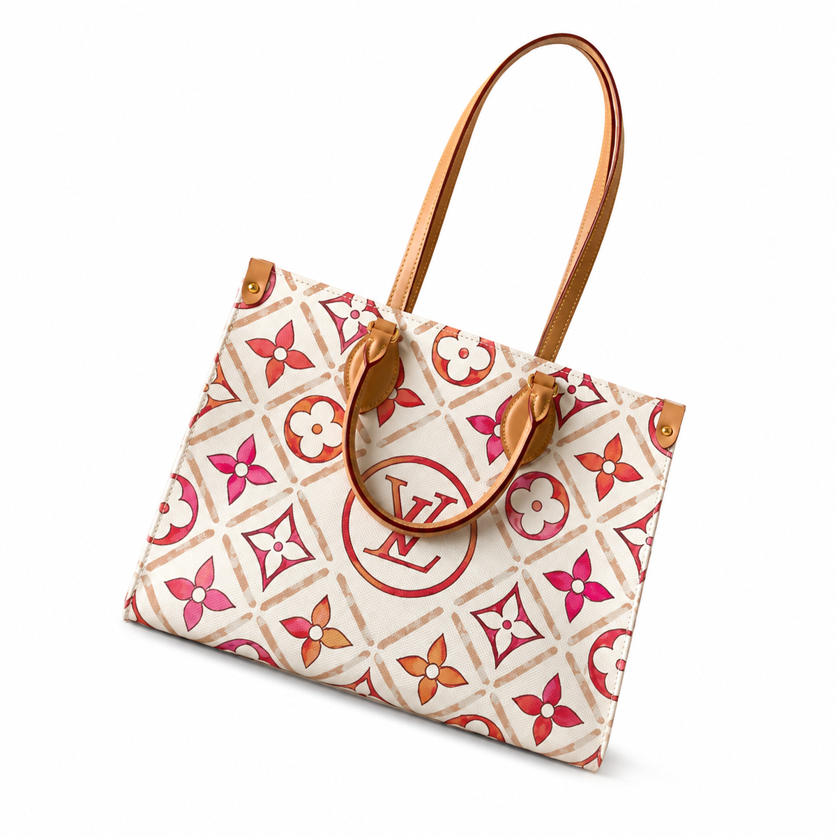 Louis Vuitton Classic Open-Top Deep Tote Bag 35x27x14cm