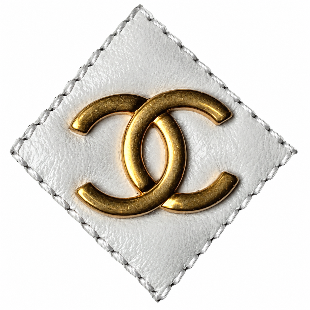 Chanel Quilted Logo Round Bag 18cm