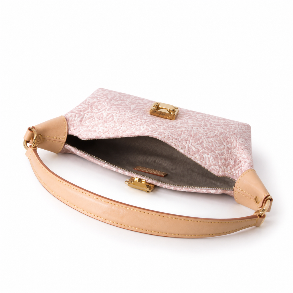 Louis Vuitton Classic Compact Top-Handle Handbag 22x14.5x8cm