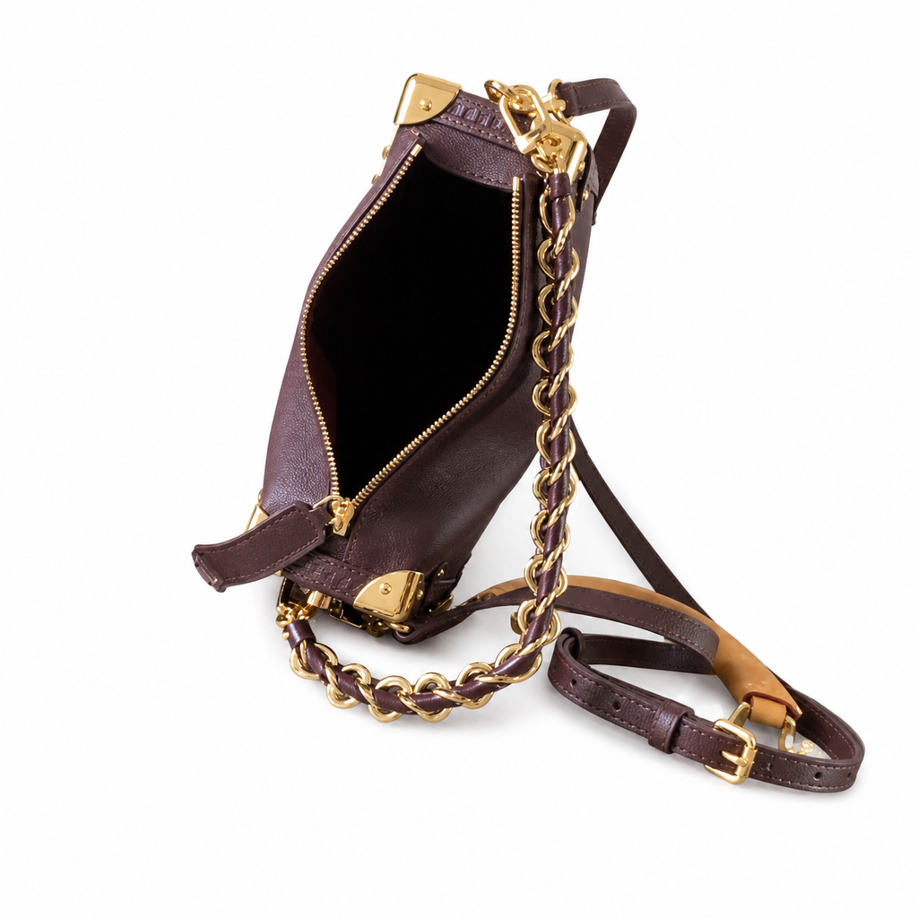 LV Style Vertical Crossbody Bag | 16×8.5×23.5cm | Luxury Designer Inspired Hobo Shoulder Bag