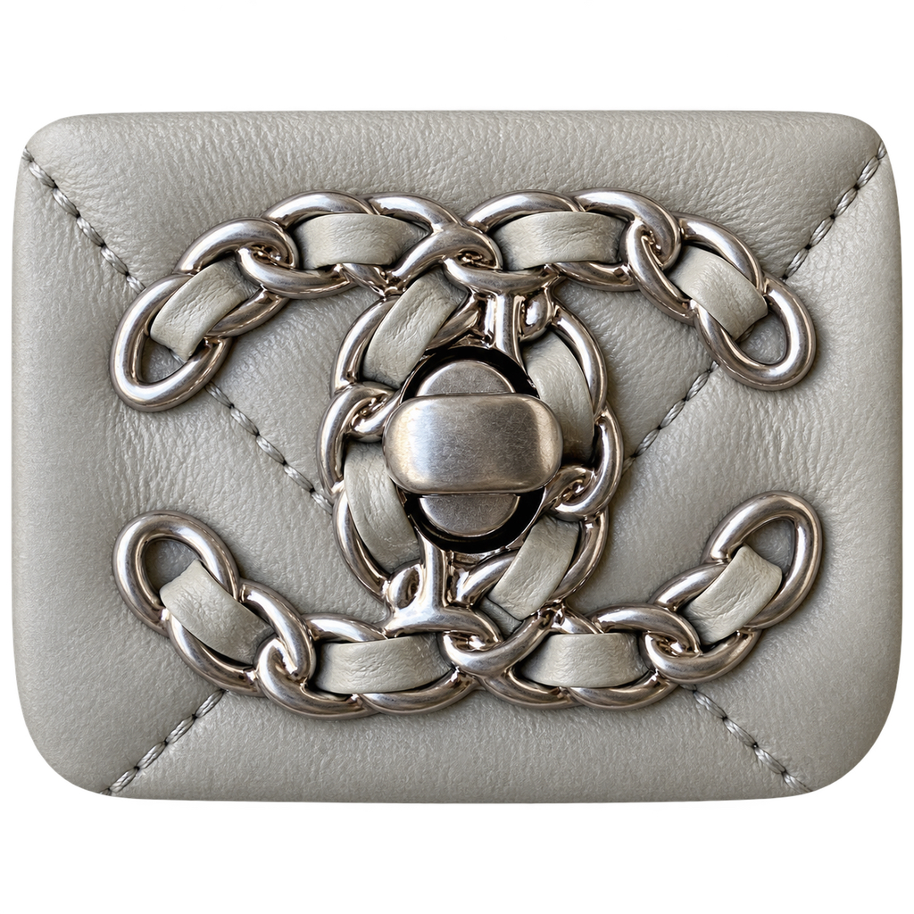 Chanel Classic Quilted Flap Bag | CC Turn-Lock Gold Hardware Leather Chain — 26cm