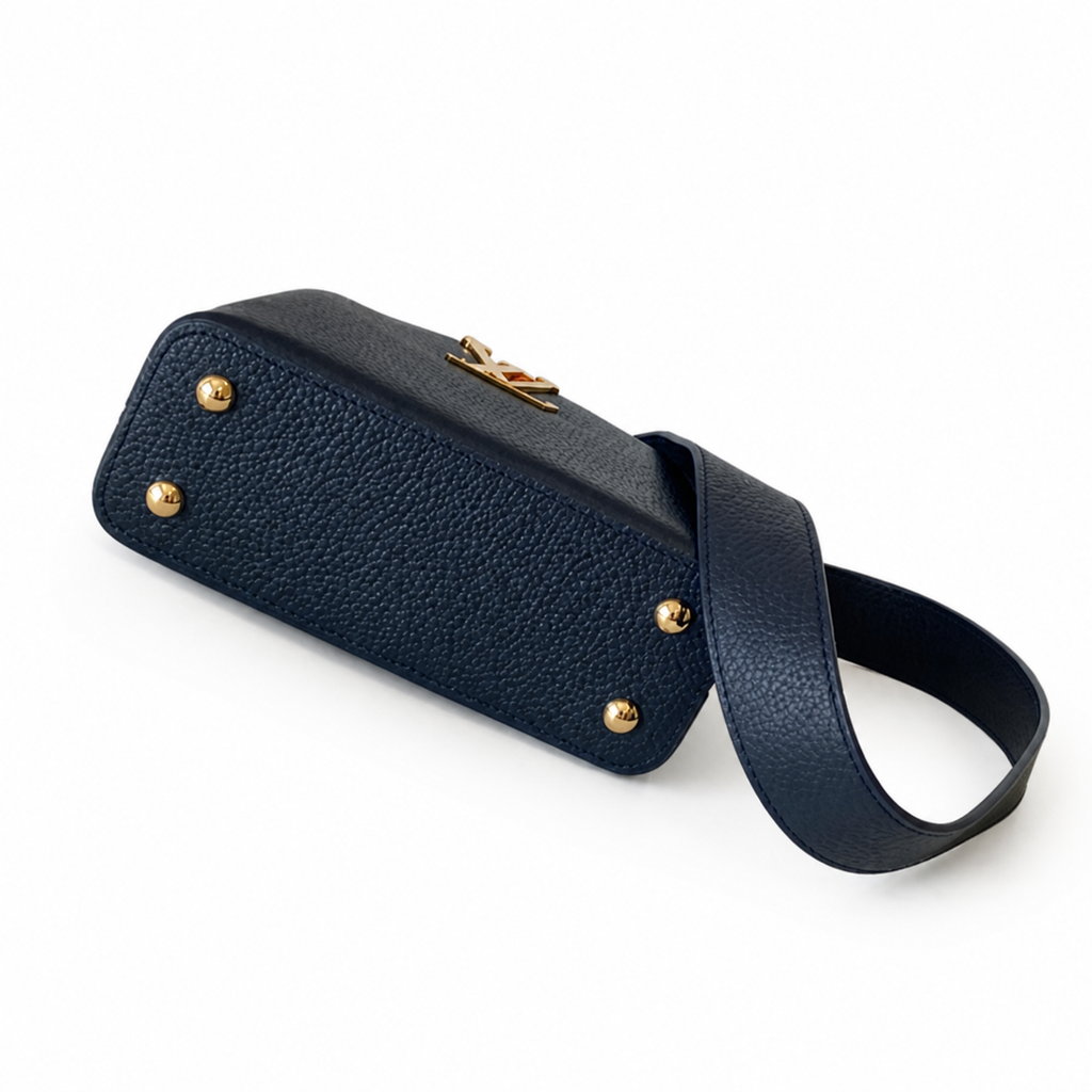 LV Style Premium Camera Crossbody Bag | 21×14×8cm | Luxury Designer Inspired Signature Mini Shoulder Bag